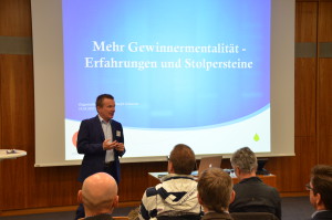 Christoph Schlachte, Organisationsberater & Business Coach beim Impuls Vortrag beim BVMW in Nürnberg: Gewinnermentalität - Erfahrungen und Stolpersteine